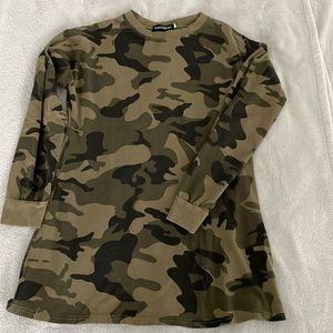 Small camo dress